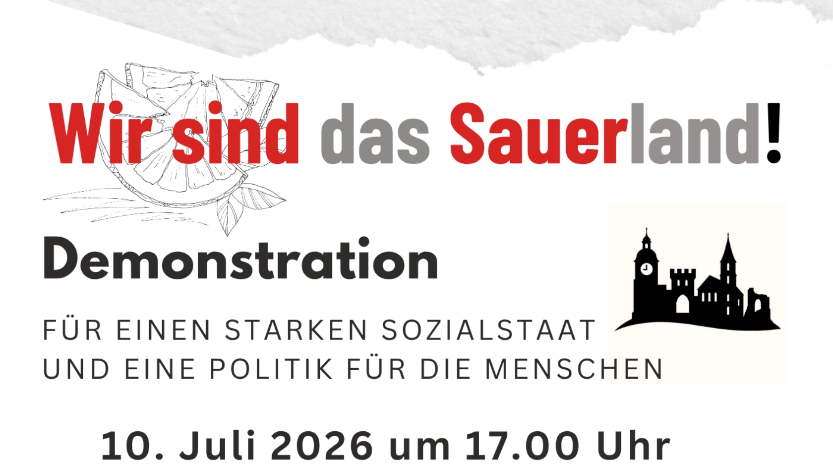 Plakat-Demo